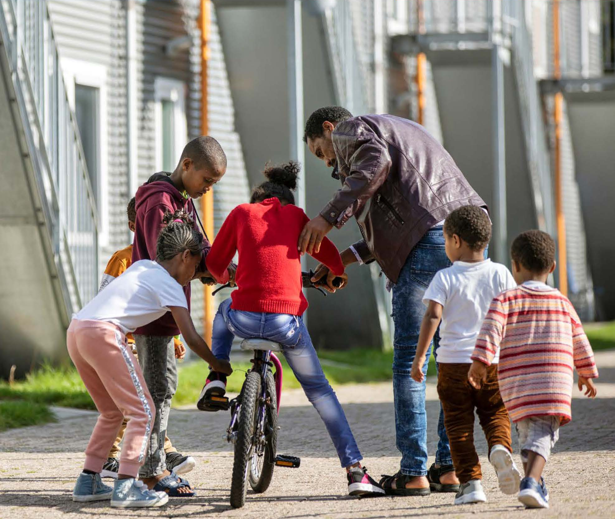 Foto uit Toolkit Tijdig signaleren van psychosociale problemen bij vluchtelingenkinderen in de jeugdgezondheidszorg