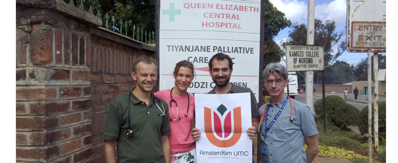 Amsterdam UMC'ers in Malawi