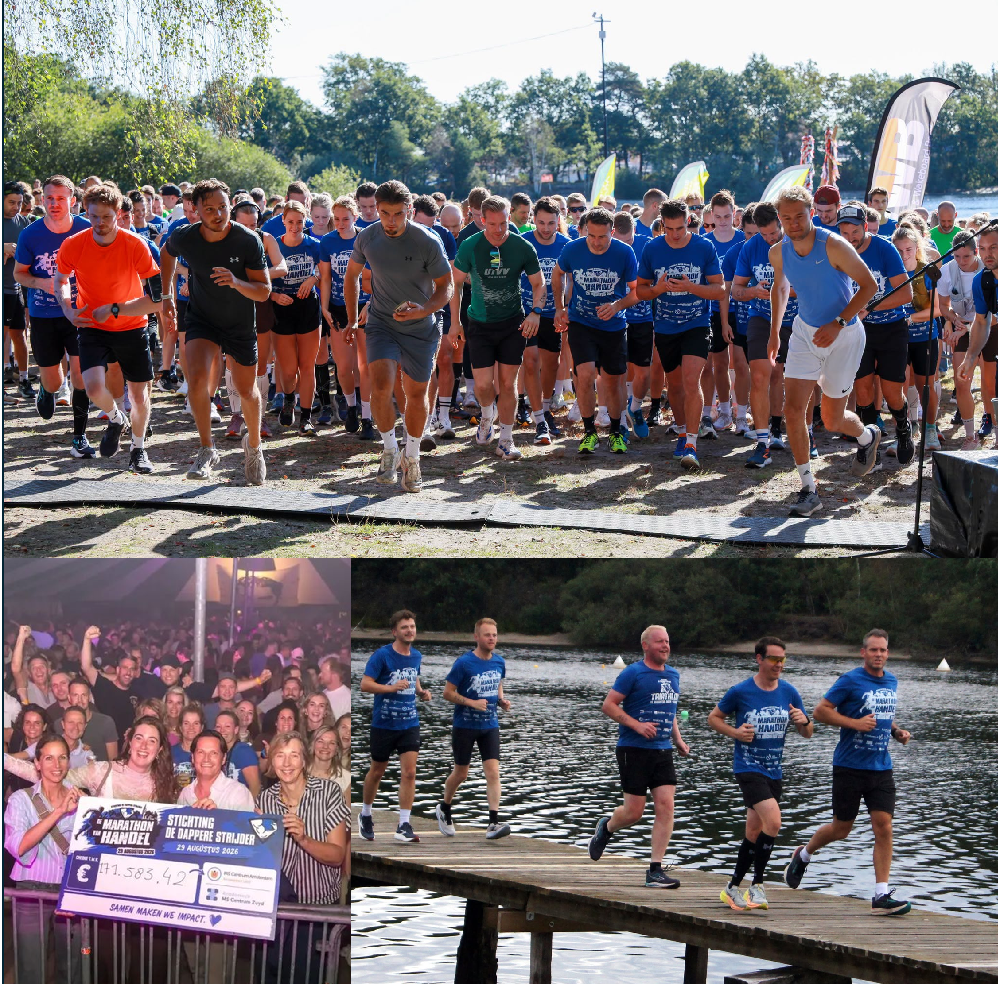 Marathon van Handel haalt €171.583,42 op voor MS-onderzoek